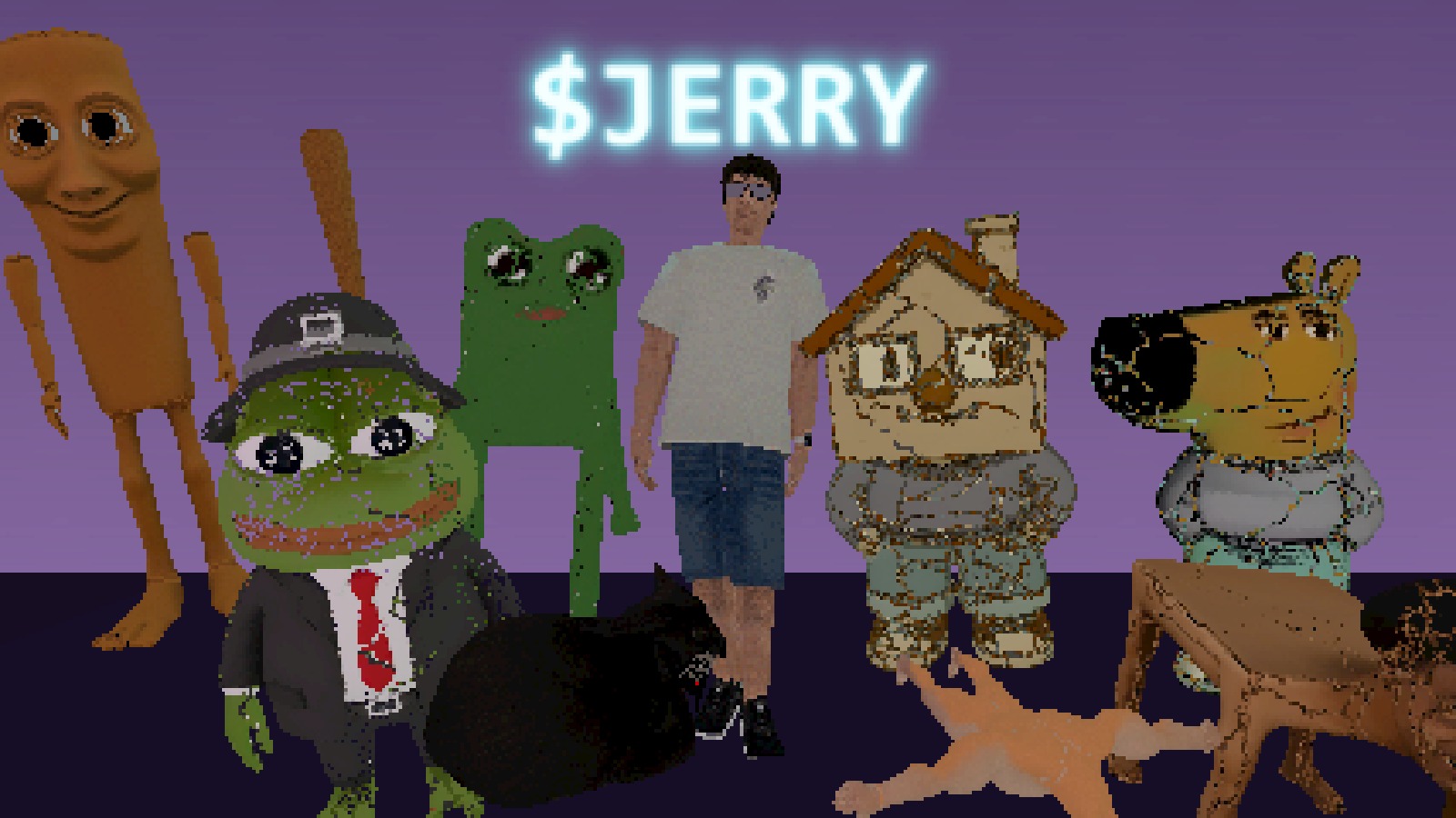 The shared room and its residents